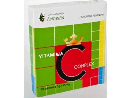 Remedia - Vitamina C 500 mg 20 plicuri